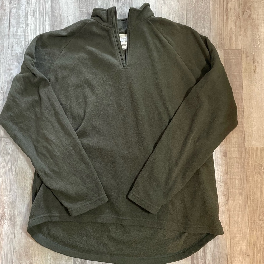 Quechua quarter zip fleece pullover size XXL